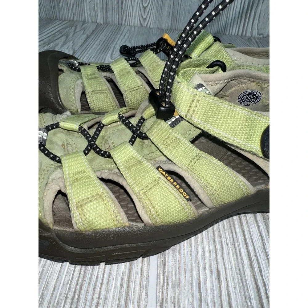 Keen Green Corded Hiking Water Shoes Comfortable Mom Daughter Womens‎ SZ 3 US